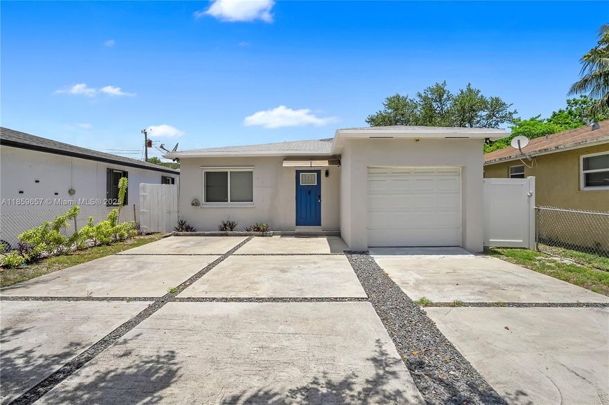 Fully Renovated and Turn-Key. Investor or First Time Buyer Friendly!! Step into this beautifully remodeled 3 bed 2 bath with Converted Garage that can be used as flex space and has private bathroom attached making an excellent guest space, office or playroom!!