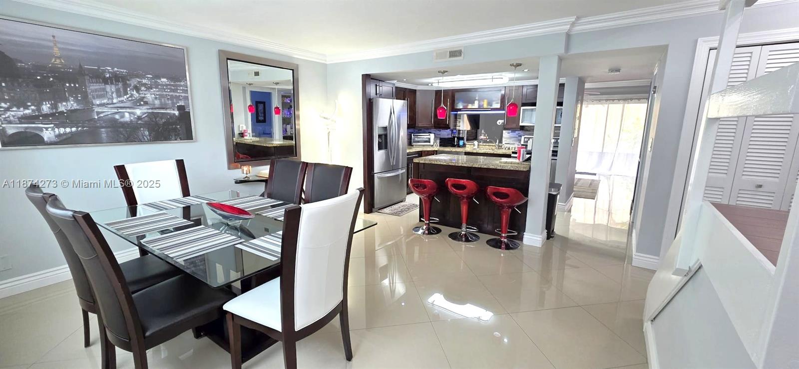 Stunning 2/2.5 Townhouse in Center Court, Sunrise, FL This beautifully remodeled two-story townhouse is located in the quiet, sought-after Center Court community. Meticulously maintained, it features an open floor plan with impact windows, tile and wood floors, stainless-steel appliances, and a relaxing screened-in patio. Washer & dryer inside for added convenience and plenty of storage space throughout. Enjoy 2 assigned parking spaces, plus guest parking. Investor-friendly! Just minutes from Sawgrass Mall, restaurants, and shopping. Maintenance includes water, sewer, and roof. Don’t miss this incredible opportunity!