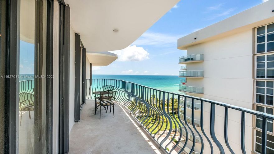 SELLER MOTIVATED! $86,000 TOTAL PRICE DROP!! Lowest Priced Per Sq. Ft. for a 2/2 Corner Unit with 180 Degree WrapAround Balcony on High Floor in All of Surfside on the Ocean! Spacious Corner 2BR / 2 Bathrooms with Ocean, Creek, City & Street Views with Multiple Entrances from Both Bedrooms, Kitchen and Living/Dining Room. Mixed Marble, Ceramic & Tiled Floors with Eat in Kitchen, Spacious Closets including a Storage Closet in Unit & Unit Floor, Master Suite, Washer/Dryer in Unit. Beautiful Renovated Lobby with 24 Hour Concierge, Shimmering Pool, Fitness Center, Social Room, His/Her Mini Sauna/Steam Room, Garage/Valet Parking. BEST DEAL IN SURFSIDE!