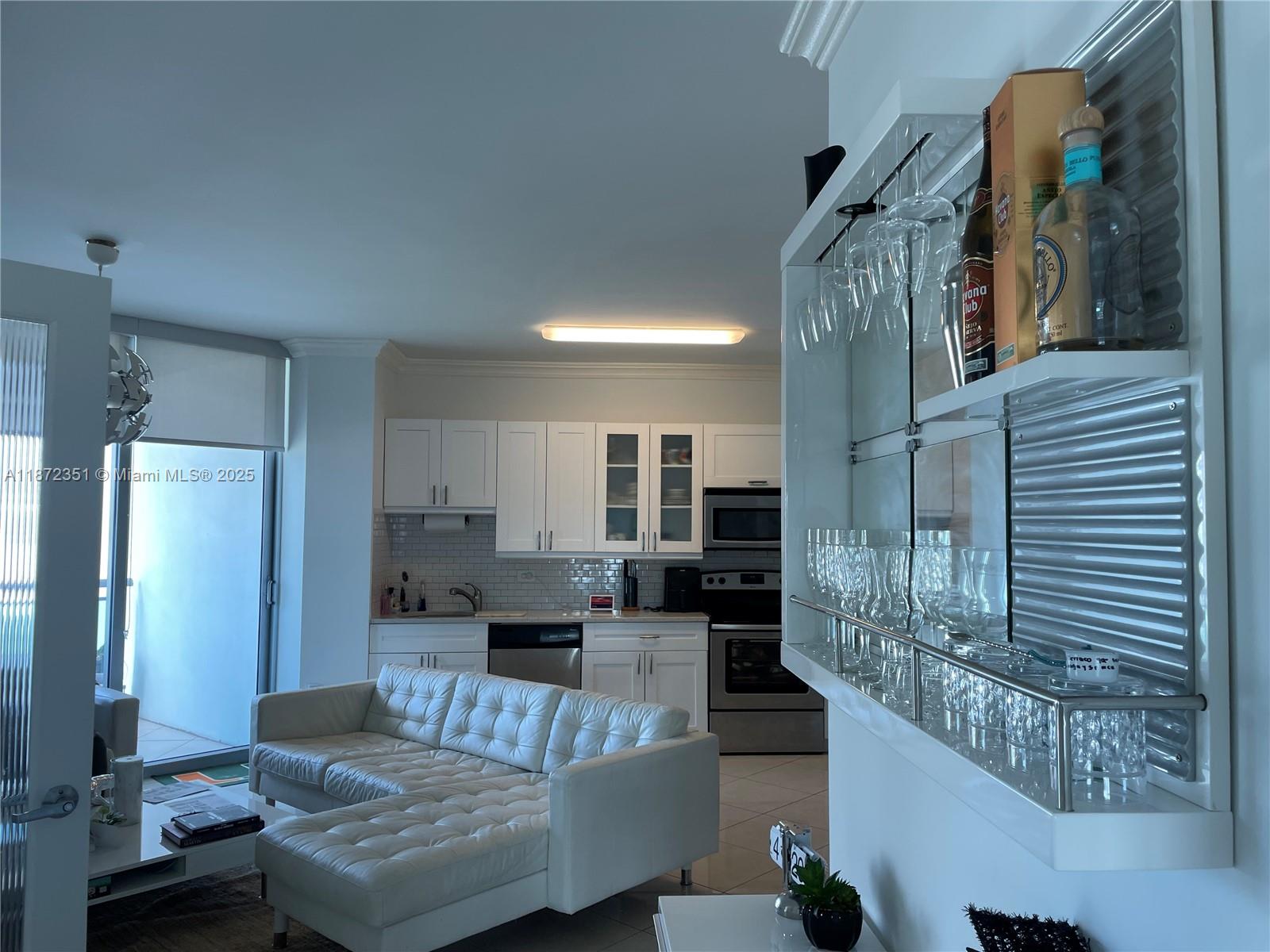 Fully furnished! Very well kept 2/2 with two great sized balconies & City Views. Ample custom closet space and additional storage within the furniture pieces for great organization. Building has 24HR security with Water, Wifi and Cable included. Amenities include a gym, pool, spa and social room for tenants enjoyment. Washer & Dryer located inside the unit. 1/4 mile distance to Brickell City Centre, and very centrally located. One parking space with additional available if needed. Private lobby with concierge service. All guest must check in at the front desk in order to have elevator access.