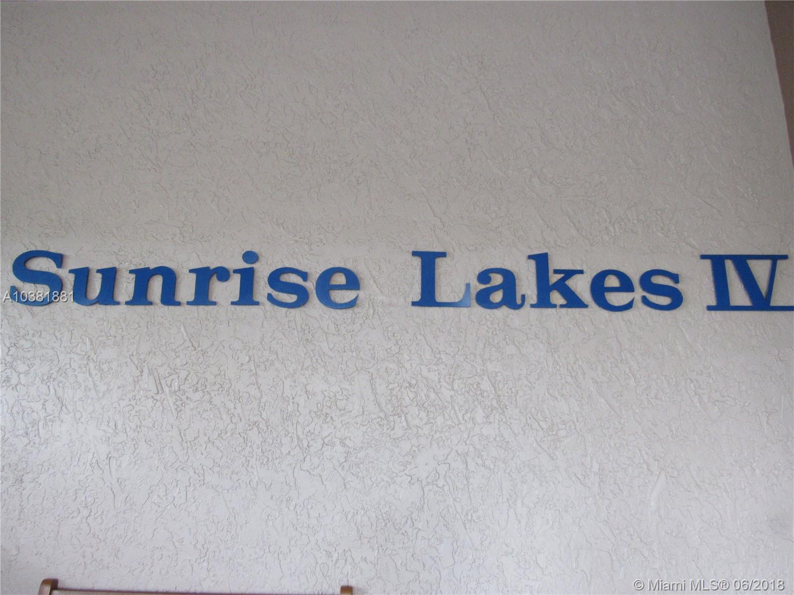 SUNRISE LAKES 187 CONDO - Residential