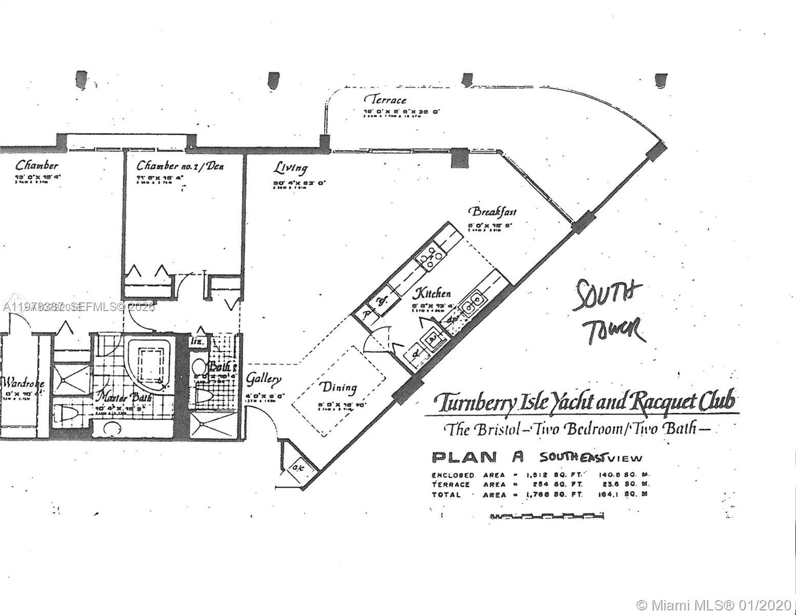 TURNBERRY ISLE SOUTH COND - Residential Lease