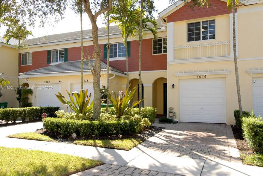 SUBSTANTIALLY REMODELED AND READY TO MOVE IN! A hidden gem in the highly desirable SADDLE BRIDGE neighborhood.   Beautiful lakeview with a walking path around the lake. HURRICANE IMPACT WINDOWS/DOORS!  This home boasts new LVP flooring, freshly painted throughout including all doors, new baseboards (2023).  New recessed lighting throughout.  Fans in all bedrooms and living room.  New bright white quartz countertops and backsplash.  Large kitchen with deep cabinets provide plenty of storage. Completely upgraded 1/2 bath downstairs.  Washer/Dryer (2024) on 2nd floor for convenience.  Split floor plan upstairs with a spacious master bedroom with a walk-in closet. Master Bathroom has dual sinks and a separate toilet room.  Equipped with an alarm system, and a Ring camera door bell. Call owner.