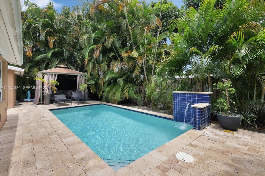 Welcome to this beautifully maintained home in the heart of Wilton Manors.  Fully furnished and move in ready.  This home offers an incredible opportunity as a primary residence, vacation retreat or high performing Airbnb investment with $100K in annual revenue.  Step inside the open floor plan & spacious living area, modern finishes, and sleek stainless steel appliances in the kitchen. The home boasts a walk in closet in the primary bedroom & an on-suite bathroom. The backyard is perfect for entertaining & relaxing in your private paradise with a heated pool & cozy sitting area for gatherings.  The third bedroom has been converted into a formal living room & can easily be converted back, offering a flexible living space to suit your needs.  Located just minutes from the beach, all the nightlife, dining, Las Olas, Fort Lauderdale Airport & I-95.  You don't want to miss this one!