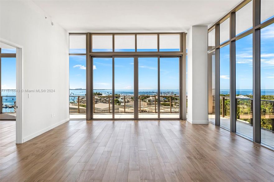 Welcome to the highly coveted direct bay 4-bedroom 01 line in the Bayshore Tower at the brand new Mr. C Residences in Coconut Grove! This expansive residence features a private elevator and foyer entrance, offering incredible views, a deep wrap-around terrace, and boasts 12-foot ceilings throughout. Residence 801 includes dedicated parking spaces conveniently located by the elevator and an 8x12 storage unit. The fully amenitized and staffed building is meticulously curated to cater to every want and need. Enjoy concierge & butler services, as well as the onsite restaurant, Le Specialita, among many other amenities. When you step out, the best of the Grove is all within walking distance, including marinas, parks, grocery stores, restaurants, and shops. Welcome home—801 awaits your arrival!