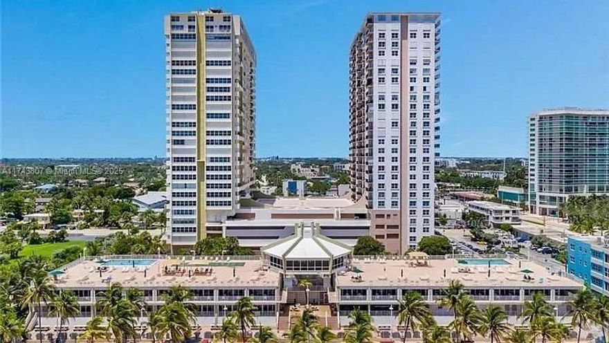 Discover the perfect blend of convenience and coastal charm with this stunning beachside condo offering breathtaking partial water views. Nestled in a highly sought-after community, this residence provides an unbeatable lifestyle just steps from the sand.

Step inside and enjoy an open, airy layout filled with natural light, where the serene ocean breeze sets the perfect tone for relaxation. Building amenities including, private beach access, his/her gyms, 2 pools, shuffleboard, & BBQ / Picnic area, plus more.

Building also provides a secure 24/7 lobby with guard, private garage parking, and elevator access. Don't miss your chance to own this incredible coastal retreat - where every day feels like a vacation!