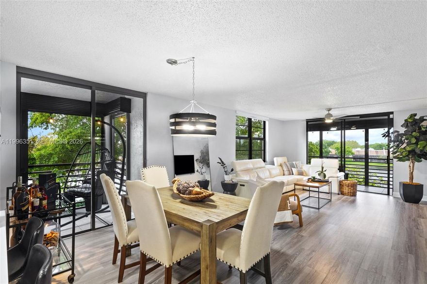 Stunning fully remodeled 2BR/2BA corner residence featuring dual screened balconies with serene lake and pool views, located in the highly desirable Colony Point 55+ community. Renovated kitchen with stainless steel appliances and beautifully updated baths. In-unit washer/dryer, spacious primary suite with three closets, assigned parking, newer A/C, and tankless water heater. Ideally positioned steps from the pool and clubhouse for ultimate convenience. Enjoy resort-style living with premier amenities including theater, billiards, indoor jacuzzi, fitness center, tennis, racquetball, library, kayak docks, and scenic walking paths. 24/7 guard-gated community with shuttle service to shopping, dining, and Memorial Hospital.