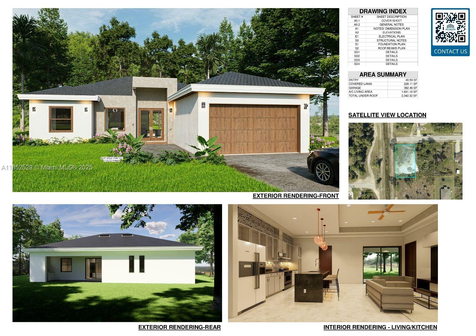EADY-TO-BUILD OPPORTUNITY! This lot includes approved architectural plans and county permits, so the buyer can start construction immediately (only impact fees pending). The land has been previously cleared and remains accessible, with some natural grass regrowth. Located in a rapidly growing area with excellent investment potential, this property is perfect for buyers looking to save time and money on permits and begin their residential project without delays.