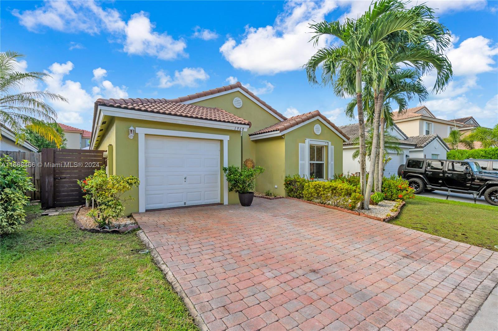 Welcome to your dream home in Homestead! This stunning single-family home in the prestigious community of The Shores, boasts 3 bedrooms, 2 bathrooms, and a 1-car garage, providing ample space. The kitchen features granite counters and stainless steel appliances, perfect for preparing delicious meals and entertaining guests. With accordion shutters, Sprinkler System and newer AC unit, you can rest easy knowing your home is well-equipped to withstand any weather conditions. Step outside to your own private fenced backyard oasis, with an outside kitchen, and enjoy the beautiful Florida. HOA includes gate entrance, cable ,internet, alarm, no HOA approval. Don't miss out on the opportunity to make this house your forever home. Schedule a showing today! Easy to Show it!
