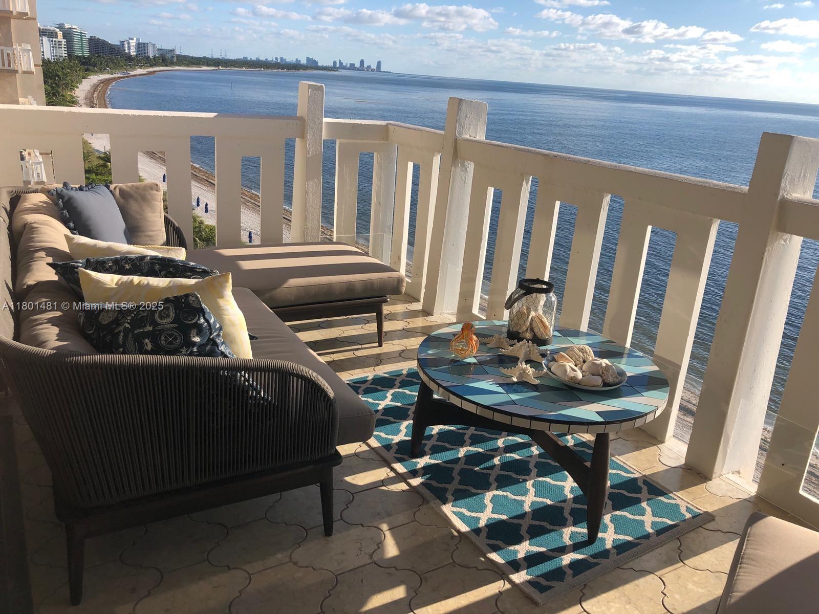 Rental Property at 1111 Crandon Blvd B807, Key Biscayne, Miami-Dade County, Florida - Bedrooms: 3 
Bathrooms: 2  - $9,800 MO.