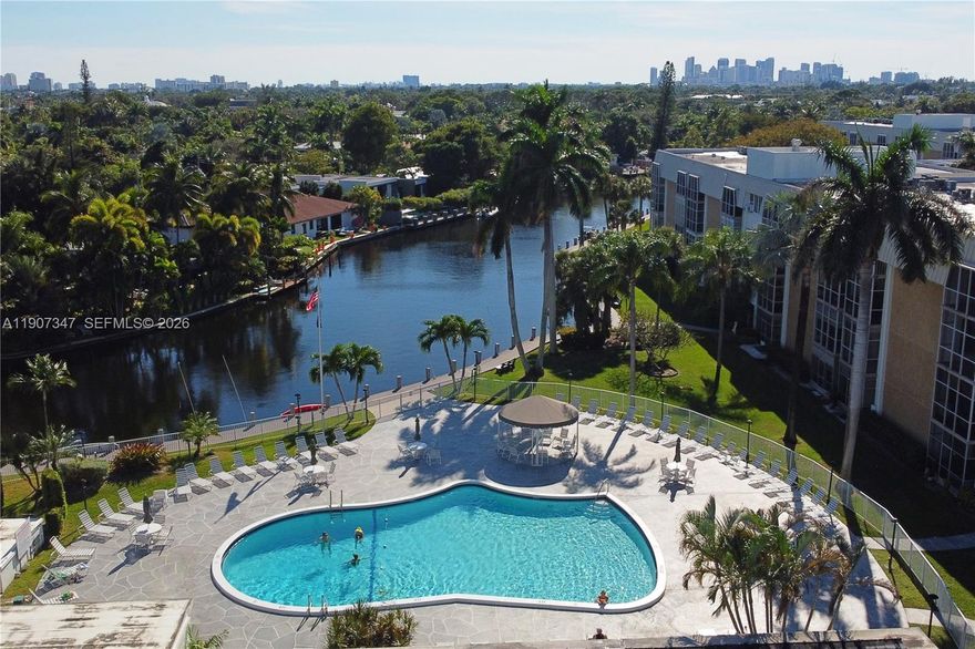 Great investment opportunity in the gated waterfront community of River Shores in Oakland Park! This spacious 1 Bed 1 Bath Apt on the 2nd-floor in the Avon building is leased until June 14, 2026, generating $1,860/month with a reliable long-term tenant. The unit features accordion shutters and is in good condition. The unit also offers extra storage. River Shores offers a pool with canal views, a tennis court, a billiards room, a clubhouse, on-site laundry, and even dock access (first-come, first-served)—ideal for boat lovers. Perfectly located near shopping, dining, beaches, Wilton Manors, I-95, and just minutes to Fort Lauderdale Airport. Well-managed, quiet community with lush landscaping and waterfront charm.