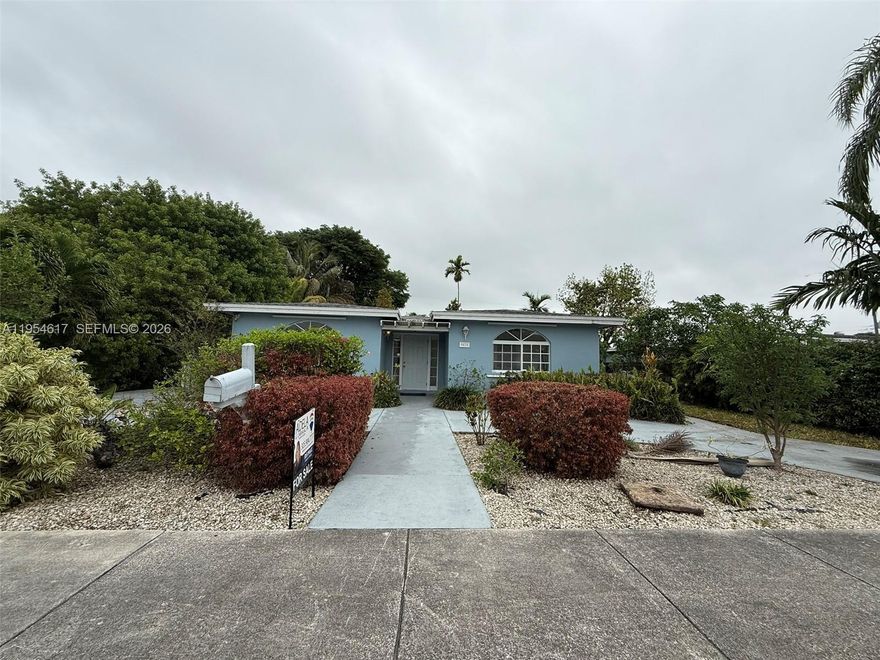 Welcome to this As-Is single-family home located in a highly desirable SW Miami neighborhood—perfect for a growing family or smart investment. Sitting on a spacious 9,075 sq ft lot, the backyard is large enough for a pool and outdoor kitchen, making it ideal for entertaining and family gatherings. This perfect family home is zoned for A+ schools and offers a 2022 shingle roof, with oversized covered and screened-in back terrace, plenty of room to make lasting memories. Featuring 5 bedrooms, 3 full bathrooms, and 1,982 total square feet, the flexible layout allows for a full 5-bedroom home or an easy 3/2 plus 2/1 setup—ideal for in-laws, adult children, or multi-generational living. The home has great bones and is in livable condition, offering the opportunity to update and personalize it to your own style. Contact listing agent for all showings. Professional photos and Open House coming soon!