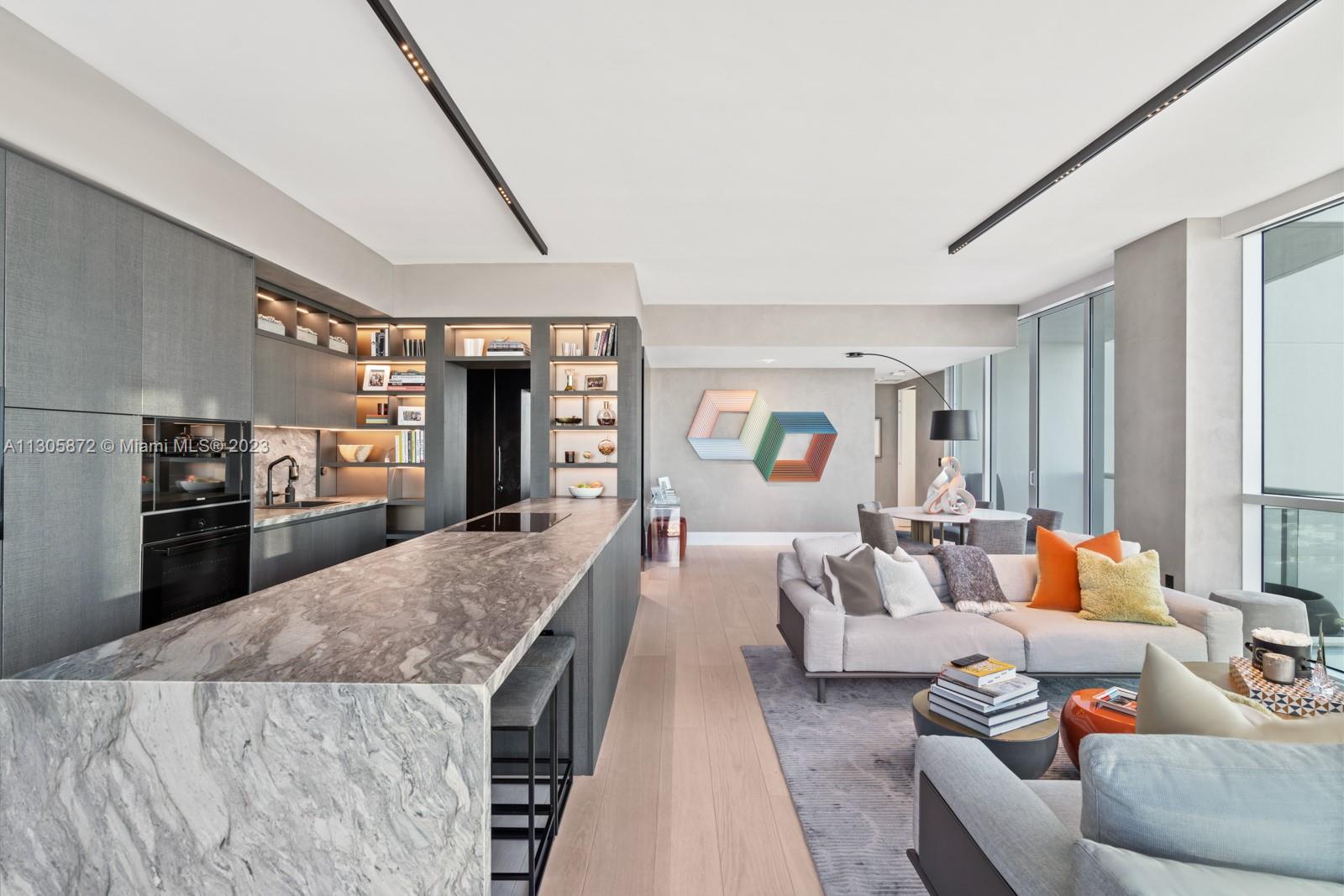 Experience life at its most extraordinary at this dazzling 2-bedroom unit in the coveted Continuum Miami Beach North Tower. Surrounded by ocean, bay, and city vistas that will take your breath away, the artfully renovated home has a private elevator, 4 balconies, gorgeous oak floors, an amenity-rich kitchen, and designer baths. Residents enjoy concierge services, security, a spa, a fitness club, two pools, tennis, a restaurant, a beach club, and direct access to the sandy white beaches, shopping, dining, and nightlife that have made the celebrated South Beach lifestyle so desirable.