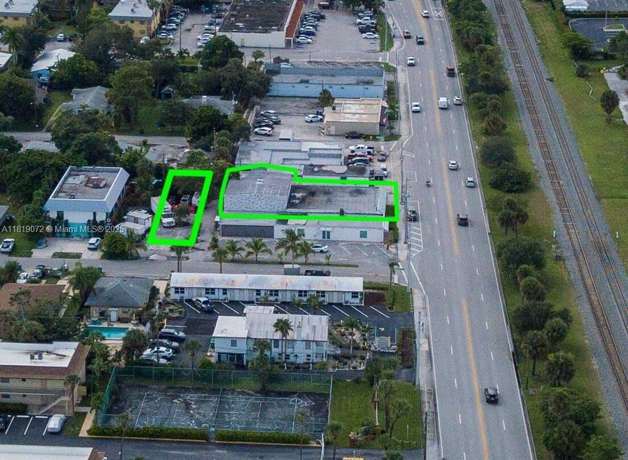 This unique property offers exceptional value and is priced to sell. The front portion is designed for a medical practice, featuring a custom buildout that holds great potential for the next operator to update cosmetically. The separated back space of the property actually includes a versatile warehouse/showroom space with 20’ ceilings and a unique, custom-built club/man-cave. Additionally, the rear end of the property is equipped with a garage rolling door, currently partially concealed by drywall - which can easily be reopened for full functionality. The property is vacant and presents an excellent opportunity for an owner-user to occupy one section while generating rental income from the other, or to utilize the entire building to meet their business needs.