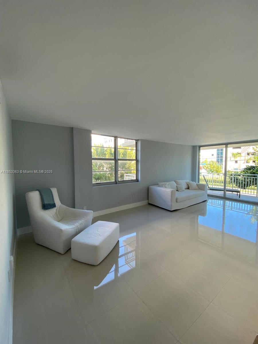 Step into luxury living with this stunning 1-bedroom, 1.5-bathroom condo plus extra room perfect for a home office or easily converted into a second bedroom. This light-filled corner unit has just been completely renovated and features sleek porcelain floors, hurricane impact windows, and electric shades throughout.
Huge wrap-around balcony, or relax in the building’s community pool or recreation room. Additional perks include one assigned parking space, separate storage unit, and a laundry room located just steps from the apartment.
Located in a boutique building with canal access, this residence is ideally positioned within walking distance to A rated schools, world-famous Bal Harbour Shops, restaurants, and the beach. This is truly one of the best locations in Bay Harbor Islands.