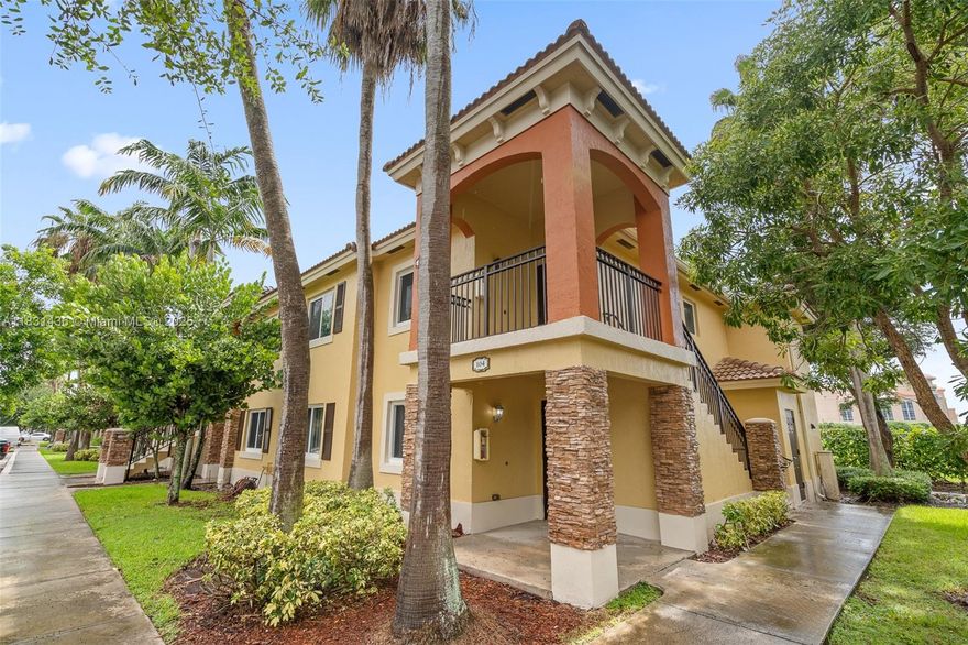 Purchase with 0% down, making this an excellent opportunity for first-time buyers. Charming 3 bedroom, first floor corner unit located in a desirable gated community in Homestead. This bright and well maintained unit features impact windows and an in unit washer and dryer. Enjoy the ease of parking right in front of the unit, plus additional guest parking for visitors. Investors will appreciate the flexibility as rentals are allowed immediately after closing. Residents also enjoy fantastic community amenities including a pool, fitness center, and clubhouse. Centrally located less than 5 minutes from the Turnpike, Baptist Hospital Homestead, and Homestead Air Reserve Base, with easy access to shopping, dining, and major roadways.