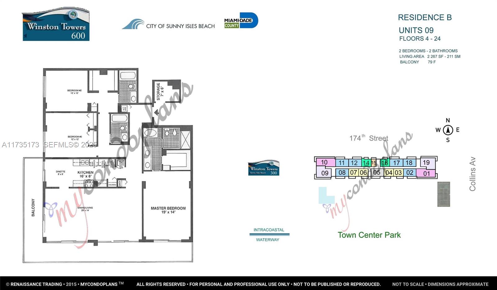 WINSTON TOWERS 600 CONDO - Residential