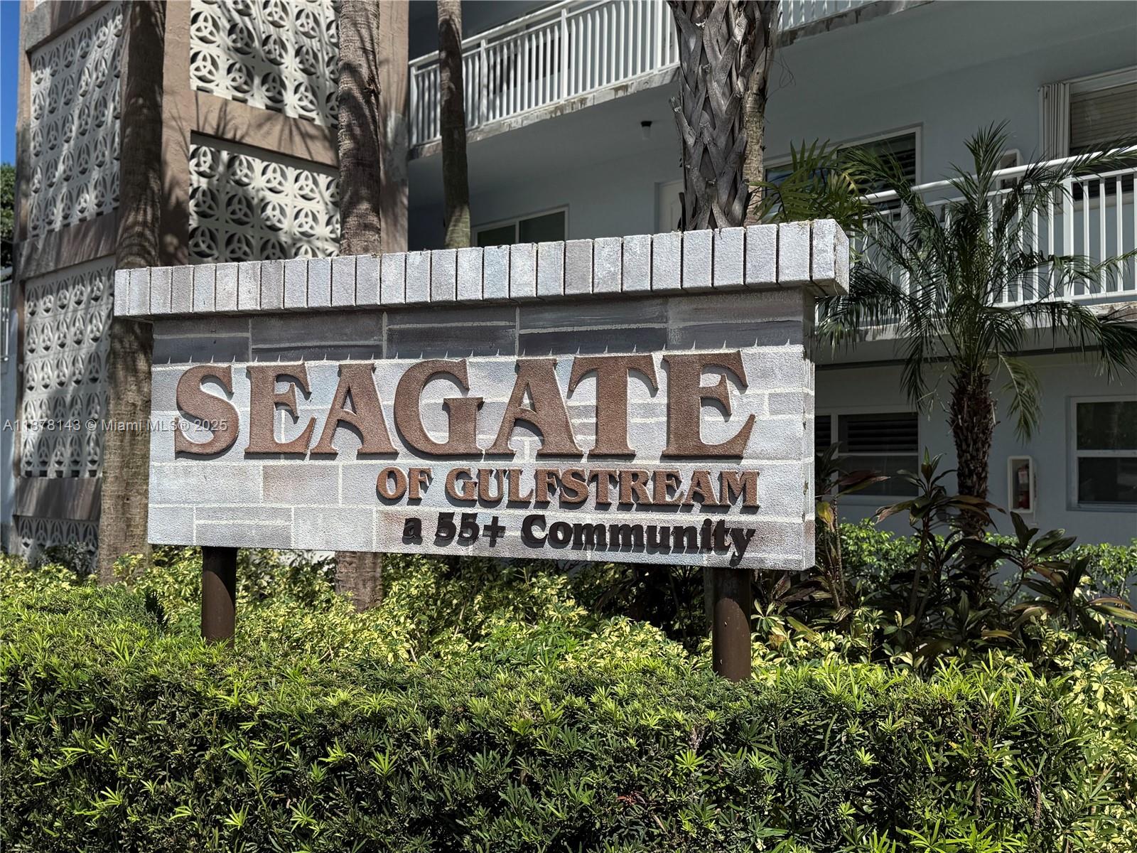 SEAGATE OF GULFSTREAM CON - Residential