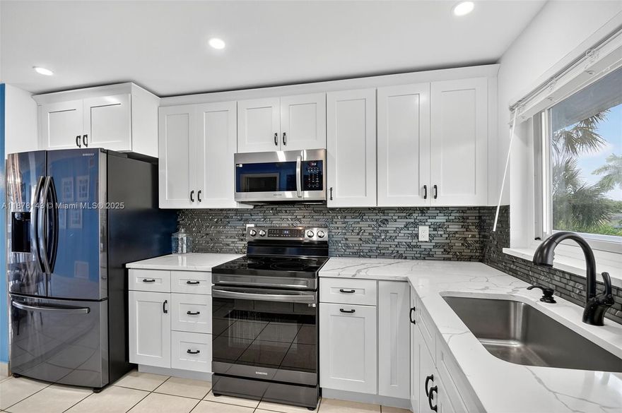 Desirable waterfront living on the Intracoastal in a vibrant 55+ community with resort-style amenities! This charming condo boasts a remodeled kitchen with updated cabinetry & appliances (2021) plus recent building improvements including updated elevators, railings, & concrete restoration (2025). The clubhouse, perfect for social gatherings, overlooks the water & offers a kitchen, library, card room, and parlor room. Along the Intracoastal, relax at 2 sparkling pools, or enjoy shuffleboard, bocce ball & a putting green with unforgettable views. Ideal for seasonal living, retirement, or your forever home with easy maintenance. Prime location, less than half a mile to shops, dining, banks, public services & a dog park, with beaches, golf & more just minutes away. Don’t miss this opportunity!