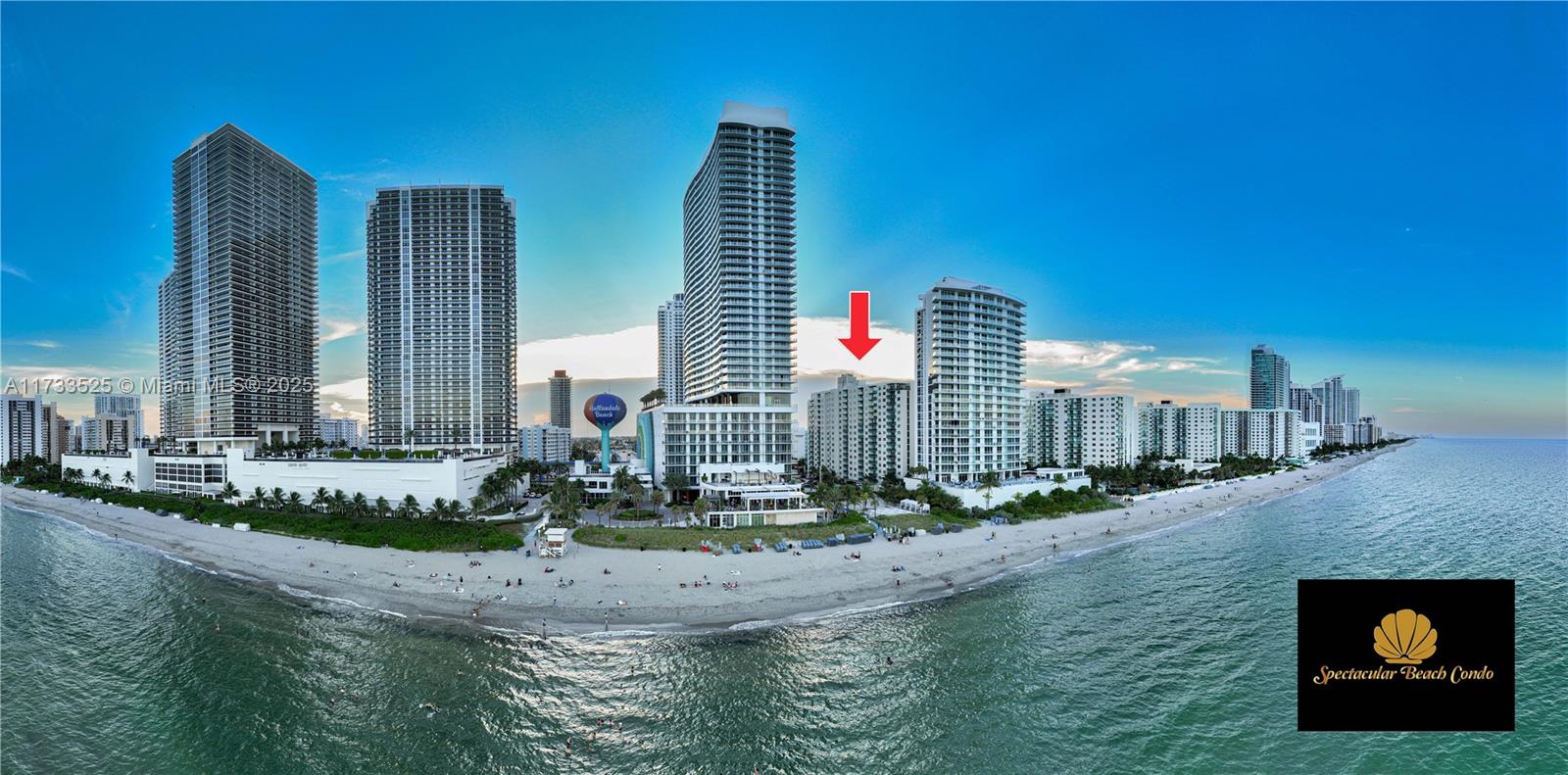 Property for Sale at 4001 S Ocean Dr 10G, Hollywood, Broward County, Florida - Bedrooms: 1 
Bathrooms: 2  - $475,000