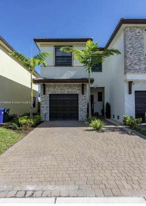 This move-in ready beautiful twin home offers modern living in a prime location. Built in 2020, the open-concept design features a spacious living and dining area with a sleek kitchen. 3 bedrooms, 2.5 bathrooms, a one-car garage, large backyard and low HOA. Enjoy resort-style amenities in this community (clubhouse, playground, swimming pool, and fitness center). Located in a great neighborhood right by the Turnpike exit, close to US1, Black Point Park and Marina, restaurants, and more. Schedule your showing today!