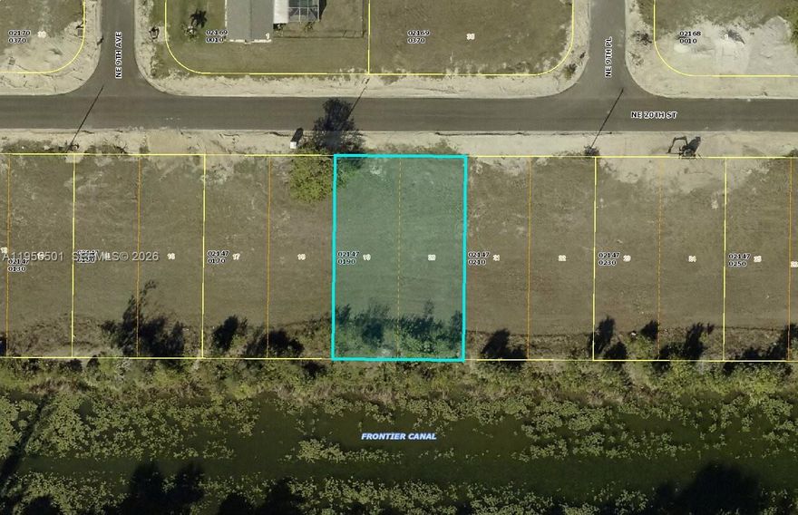 Vacant residential lot offering a generous ~10,000 sq ft parcel in the heart of Cape Coral’s Diplomat neighborhood a perfect blank canvas to build your dream home or investment property in one of SW Florida’s fastest-growing markets. This property presents an opportunity to capitalize on the area’s strong demand for new construction and close proximity to shopping, dining, schools, and boating recreation.
