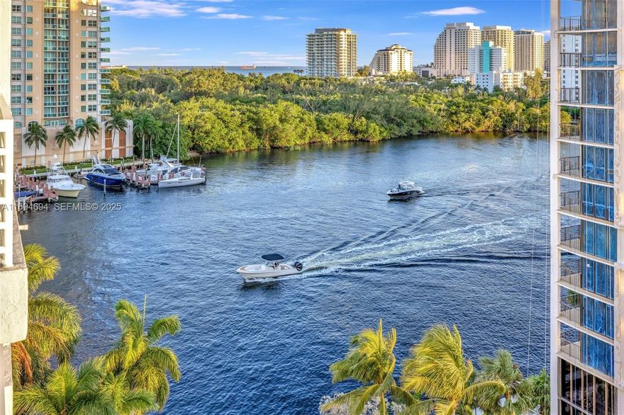 Experience this ultimate lifestyle w/fully-furnished 1-bed hotel condo, offering stunning south-facing views of Intracoastal, ocean, & downtown. The property features a sleek kitchen, brand-new cabinets, upgraded flooring, & stylish finishes, making it a true turnkey opportunity. Unit is currently in hassle-free hotel rental program, but can be lived in annually or rented privately via prop mgt w/ AirBNB, generating income while providing resort-style amenities incl heated pool, waterfront dining, fitness center, hot tub, & water taxi service. Located just steps from the beach, Galleria Mall, dining, & shopping, condo combines luxury living w/exceptional potential. W/flexible rental options & strong occupancy; your chance to own a slice of paradise in S. Florida’s most desirable location.