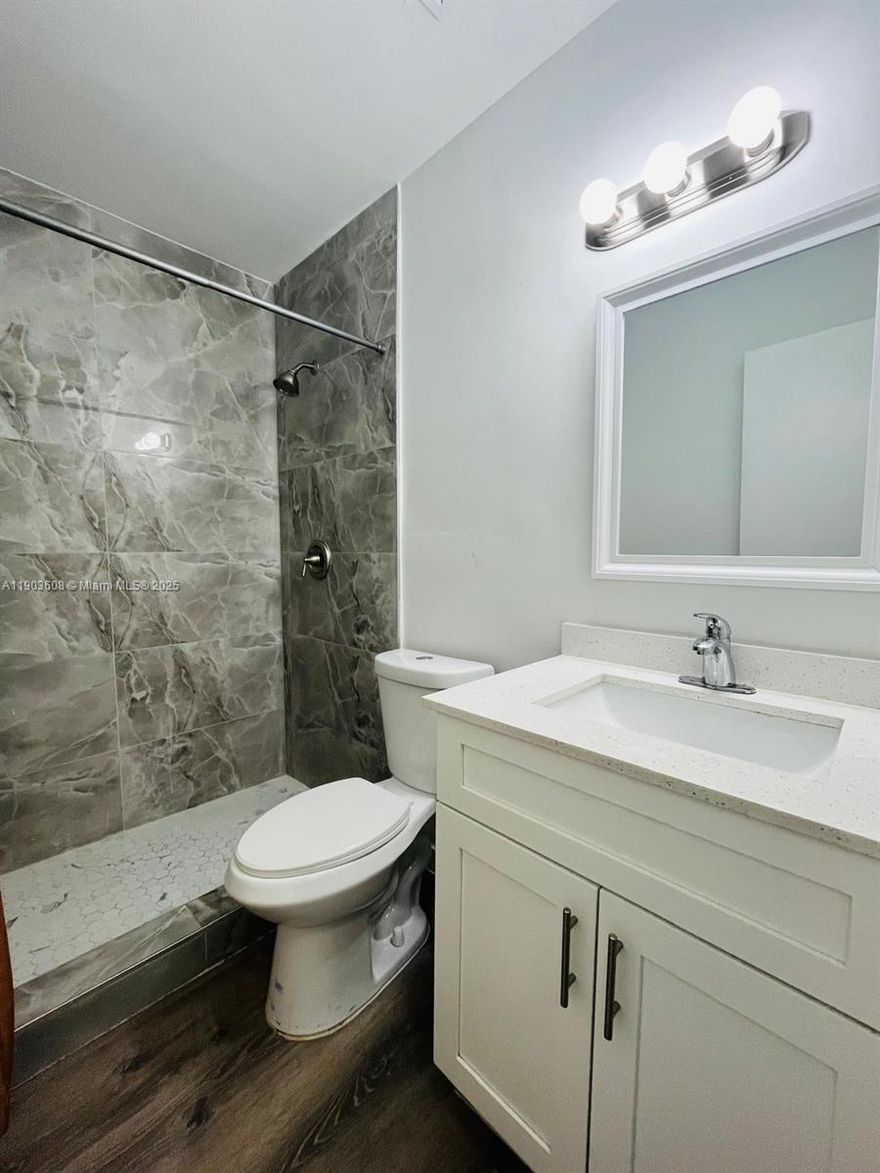 Last unit available – act fast! Spacious 2-bedroom, 1bath in a pet-friendly fourplex with central AC, in-unit laundry, rapid approval, and no association delays! Enjoy an open layout filled with natural light, large bedrooms with ample closet space, a modern bathroom, and an updated kitchen with plenty of storage and countertop space. Features include private entrances, assigned parking, and water included in rent. Pet friendly bring your furry friend! Located in a quiet, well-kept neighborhood near shops, dining, and public transportation. Easy movein terms, unbeatable location, and limited availability – apply today before it’s gone! Perfect for professionals or small families seeking comfort, convenience, and a move-in ready home near everything South Florida- schedule your showing now!