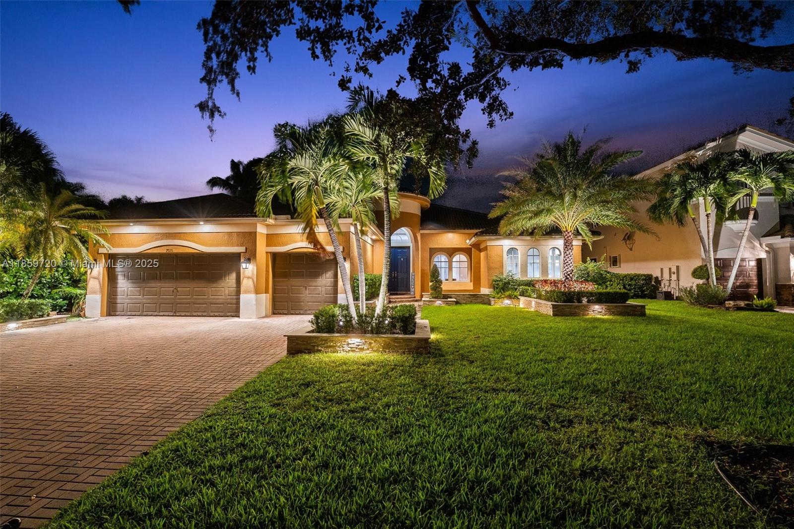 This is the one! Step through the covered entry of this stunning 4-bedroom + office, 3-bath waterfront pool home in The Vistas at Heron Bay. Featuring large-format tile in the living areas, a spacious master suite with bamboo flooring and dual walk-in closets, this home blends comfort with style. The updated custom kitchen offers a gas range, quartz countertops, boiling water tap, coffee station, and ample storage. The open layout flows to a large patio—perfect for entertaining—where you can enjoy serene water views and spectacular sunsets from the kitchen, living room, and master suite. With $200K+ in upgrades and a new 2024 roof, this home is move-in ready. Heron Bay is a guard-gated community with resort-style amenities, close to shopping, major highways, and top-rated Parkland schools.