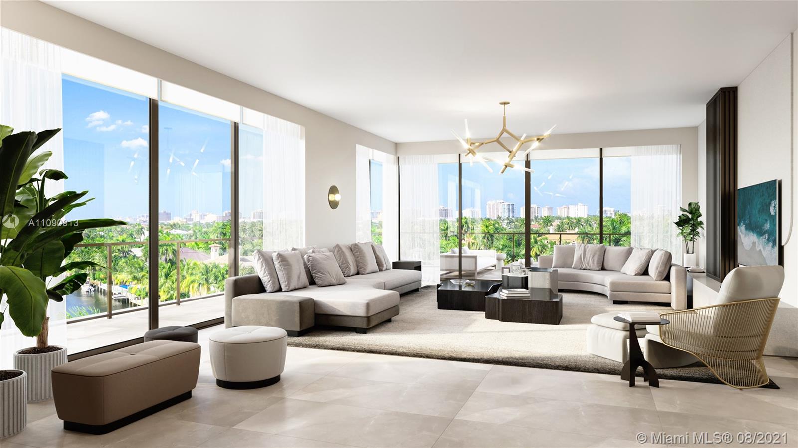 160 Marina Bay- Fort Lauderdale’s most exclusive, ultra-luxurious boutique building. 5-stories & 16 striking three-bedroom finished residences w/ over 3,400 Total SF including expansive wraparound waterfront terraces. Centrally located within walking distance of Las Olas Blvd & the beach: the perfect blend of Beach & City! 10' ceilings, private elevator lobby to each residence, Italian cabinetry w/ high-end appliances, built-in bar in dining room, SMART HOME: control lights, front door, shades & even master shower by voice control! Private Marina w/ 14 boat slips, pool overlooking canal w/ cabana & BBQ area, self-servicing package lockers & more! Strategically located near the east-facing far end of Isle of Venice Dr for more privacy & stunning waterway views. Slated completion EARLY 2022!