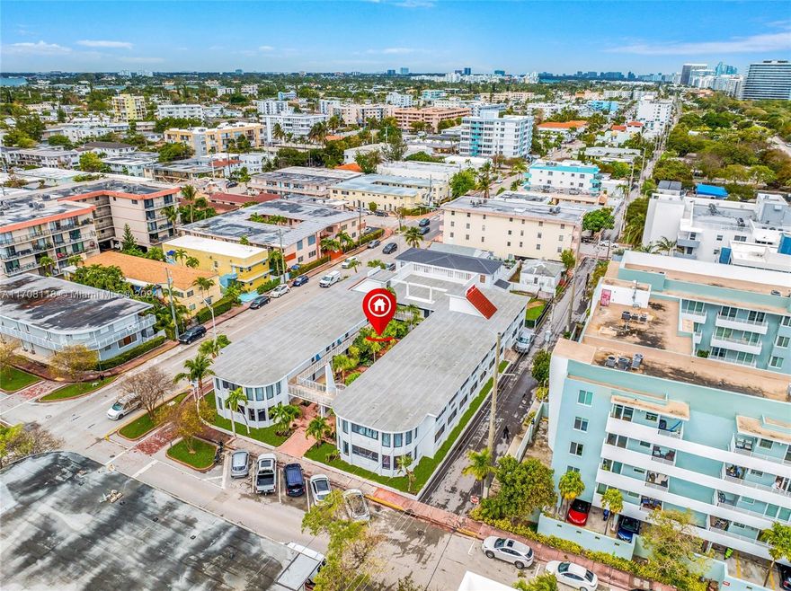 The Historic Jerrico Apartments, a 25-unit short-term rental applicable property in North Beach, Miami Beach. This architectural masterpiece by Tony Sherman has 20 one-bedroom units and 6 studios, with a lush courtyard and rooftop deck. The property is fully legal and zoned for short-term rentals, making it a rare opportunity in Miami Beach. Recent improvements include new windows, doors, A/Cs, and electrical panel. North Beach is a hidden gem with affordability, close to upscale areas like South Beach. Get in now before values increase! Short-term rentals can yield over $900k/yr, with potential for even more.