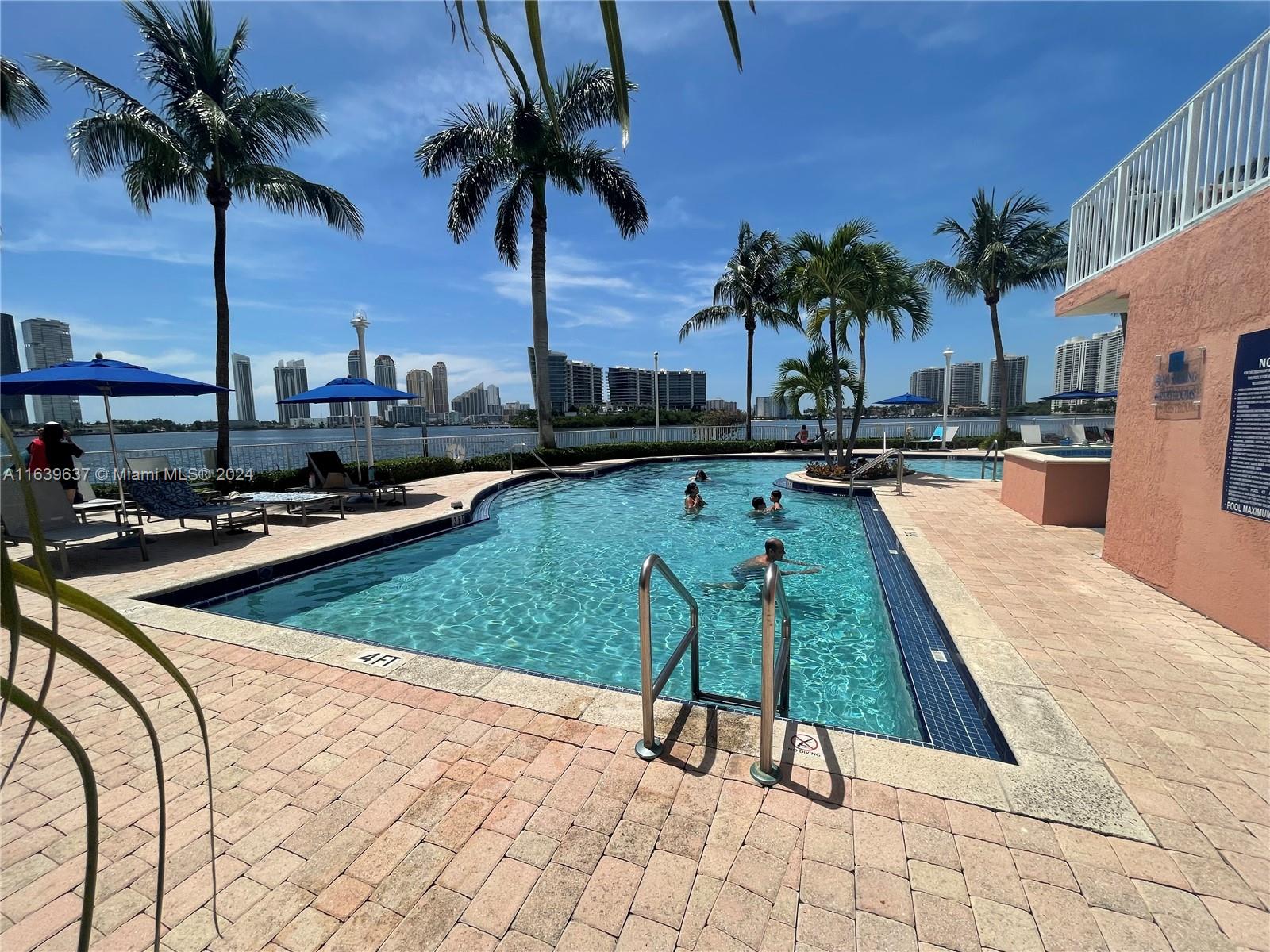Rental Property at 3370 Hidden Bay Dr 2213, Aventura, Miami-Dade County, Florida - Bedrooms: 3 
Bathrooms: 4  - $8,000 MO.
