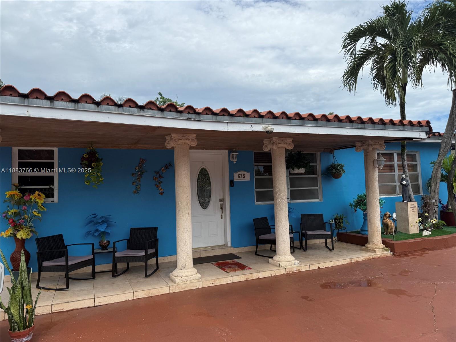 Large home, larger than tax roll, in the heart of east Hialeah with great income potential. Live in the primary residence and rent the other two potential spaces, or open the doors and have extra room for a large family.