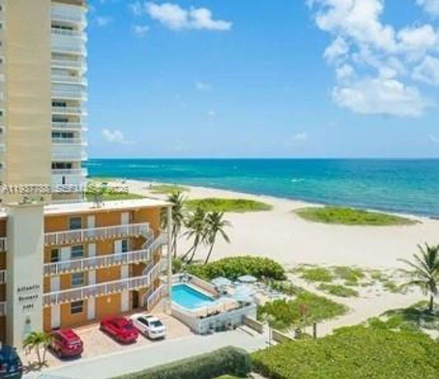 7 apartments of the 11 total are available for purchase in this beautiful 4 story condominium located directly on the sand. The 7 (full kitchens and fully furnished) were purchased as a family retreat 16 years ago. You must come and experience the tranquility of the property to appreciate what it has to offer – Spectacular views, heated pool, private beach area, convenient parking, elevator, 2 laundry rooms… Per the recently completed Structural Integrity Reserve Study the property is well maintained plus it has a new roof, pool heater / pump and standpipe fire system. The condo association monthly fee is only $650 per apartment, and there is $20,000 in the reserve fund. The other 4 owners are out of state and seldom use their apartment. Per the Association’s condo attorney, owning 51% of the apartments provides the opportunity to replace board members and thereby have partial control of the Association. And when an owner decides to sell, you have the first right of refusal to purchase their apartment. In addition to being a family retreat, the apartments have tremendous potential to be positioned as an upscale boutique hotel.  The asking price per apartment for this direct oceanfront gem is less than many dry lot properties located on the west side of A1A! Ok to drive by but listing agent must schedule and accompany site visits.