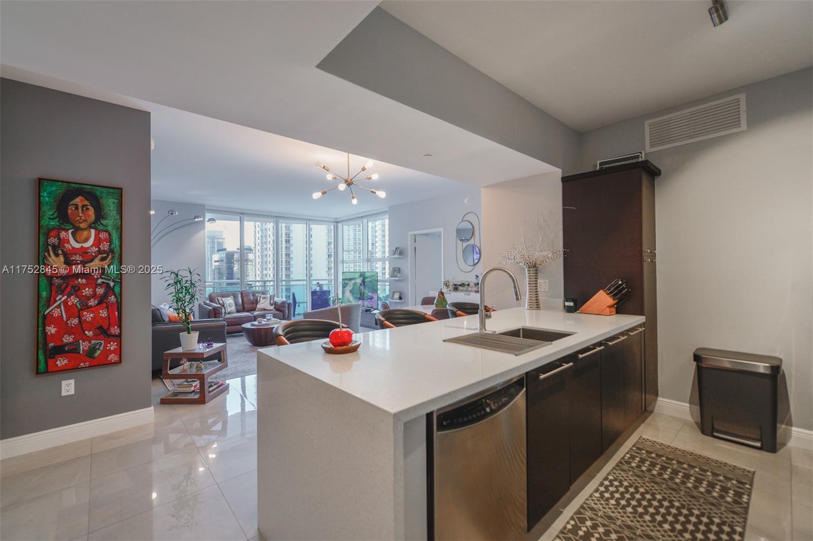 Rental Property at 951 Brickell Ave 1911, Miami, Broward County, Florida - Bedrooms: 2 
Bathrooms: 3  - $5,150 MO.