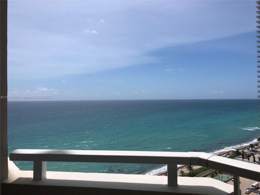 This tranquil 20th-floor ocean-view residence will be available January 1, 2026. Enjoy stunning sunrise views from your large private balcony overlooking the water. The unit features impact glass doors and windows, stainless-steel appliances, and a bright, open layout designed to make the most of the incredible water views. It truly offers a million-dollar view and a peaceful place to start and end each day. The building provides full resort-style amenities, including a heated pool, hair salon, snack shop, and 24/7 security. With an elevator ride down to the beach or pool, you’ll have everything you need for a relaxed coastal lifestyle. Application & Showing Requirements: 1 months pay stub, 2 months bank statements, min. 650 credit score

Located just minutes from Miami, Aventura Mall, Gulfstream Park Racing & Casino, and premier golf courses, this unit offers both convenience and a prime beachfront setting.