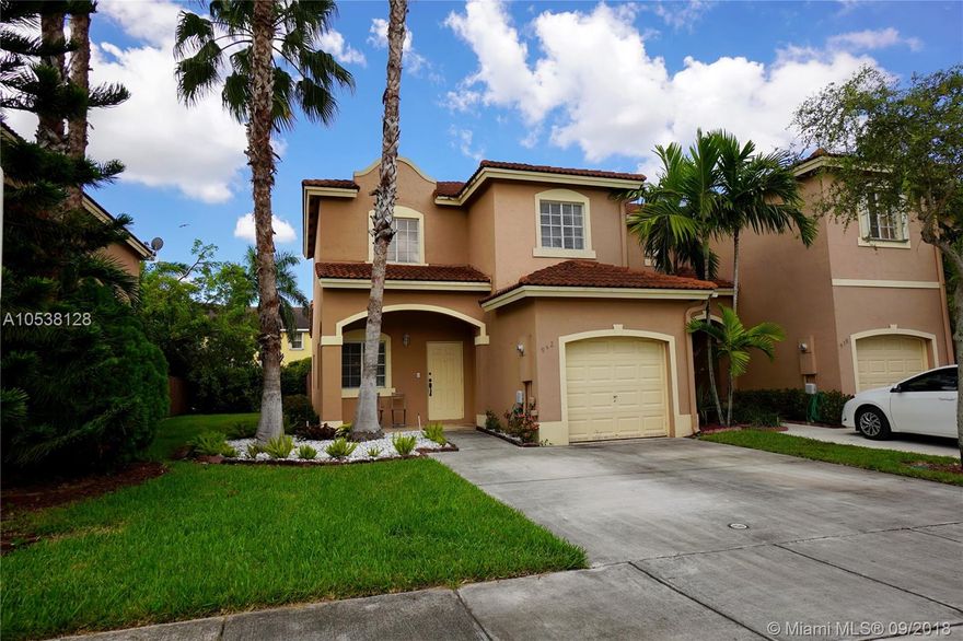 This move in ready corner Townhome will complete all your needs. Spacious layout, remodeled kitchen, spacious yard, and excellent location next to SW 8 St. At this price the only reason to see this property before making an offer is to make sure it’s real. Easy to show.