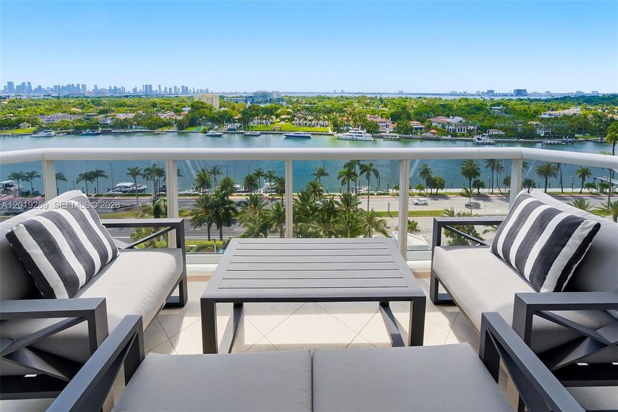 Spectacular and spacious 1-bedroom + den, 2-bath residence at the prestigious Blue Diamond Condominium. The large and highly desirable floor plan features a versatile den currently converted into a second bedroom.
This residence showcases stunning white porcelain flooring throughout, creating a bright and elegant ambiance. The expansive primary suite offers direct access to the terrace, a spacious walk-in closet, and a large en-suite bathroom with jacuzzi tub, separate shower, and dual vanity areas.
The open living and dining areas flow seamlessly to the oversized terrace where breathtaking views of the Intracoastal, Miami skyline, and lush surroundings create the perfect backdrop for relaxing or entertaining. Floor-to-ceiling glass windows fill the residence with natural light, while electric shades throughout provide comfort and convenience. The primary bedroom is enhanced with custom designer drapery  that add softness and  sophistication.
Blue Diamond offers premier oceanfront living with resort-style amenities, including beach service, fitness center, spa, tennis, pickleball, café, valet, security, and concierge. Ideally located in Mid-Miami Beach, minutes from Bal Harbour, South Beach, dining, shopping, and entertainment.