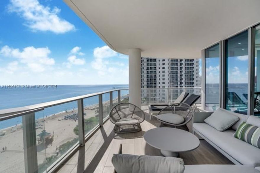 Located in the iconic Oceanfront Chateau on Collins Avenue! This stunning 3,340 SF, 4-bedroom + staff room & 5.5 bathrooms residence offers the ultimate luxury beachfront living. This residence boats a private expansive terrace, light-filled interior & breathtaking ocean/city views, a private foyer entry with direct elevator access, spacious open concept living area, chef's kitchen w/top-of-the-line Wolf appliances & a private terrace. Sleek marble finishes & high-end fixtures throughout. Enjoy exclusive amenities, private beach service, on-site fine dining restaurant, 24/7 concierge services, & a prime Miami Beach location, this is a rare opportunity to own in one of the most coveted addresses on Collins Ave. Residence can easily be converted to the original floor plan.
