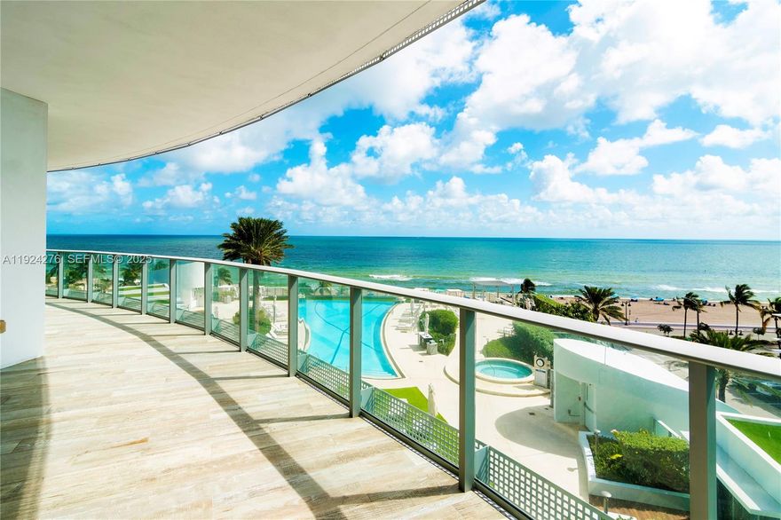 Experience coastal luxury in this unfurnished 4-bedroom corner residence at Paramount Fort Lauderdale. Framed by 10-ft floor-to-ceiling glass, a wraparound balcony reveals panoramic views of the pool, beach, and endless ocean. The modern 3,214-sq-ft layout features high-end finishes, a chef’s kitchen, and private elevator entry. Four full baths plus a powder room ensure comfort. Two garage spaces, 24-hour valet, and extra storage add convenience. Amenities include a fitness center, spa, social lounge, BBQ area, and exclusive beachside chair-and-umbrella service. Elegant beach living, perfected.