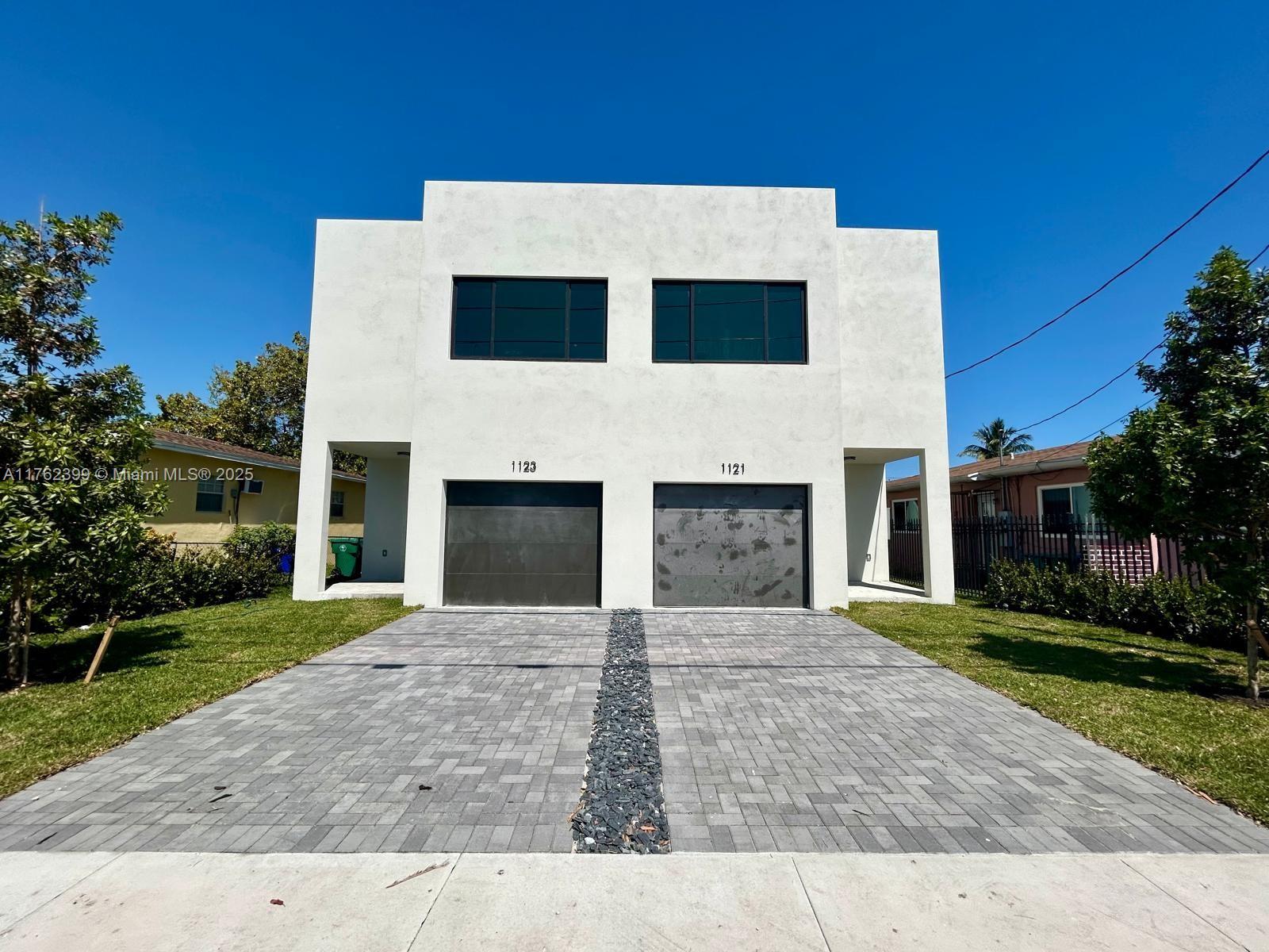 Have a look at this beautiful and modern new construction! In the heart of Miami, this duplex boasts 4 bedrooms and 2.5 bathrooms per unit, making this very spacious, especially for the area! This property can yield over $8,000 per month and due to it being new construction there will be little to no maintenance! Don't miss out on this opportunity to own a great spacious duplex in a striving and prospering part of Miami for passive income and great future appreciation!