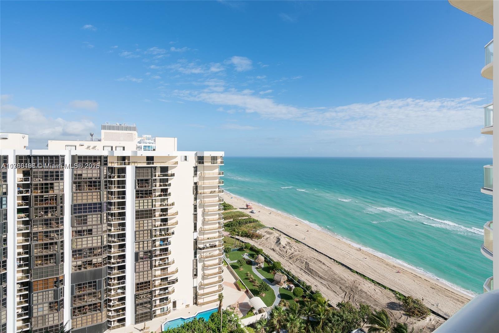 Rental Property at 6365 Collins Ave 1811, Miami Beach, Miami-Dade County, Florida - Bedrooms: 1 
Bathrooms: 2  - $3,350 MO.
