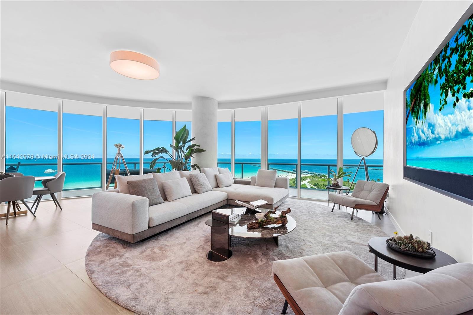 Property for Sale at 100 S Pointe Dr 1006, Miami Beach, Miami-Dade County, Florida - Bedrooms: 3 
Bathrooms: 4  - $13,250,000