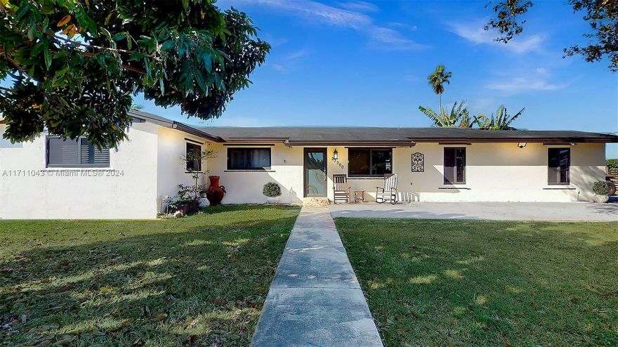 Welcome to your 3 bedroom 2 bathrooms home in the Redlands, on a 14810 sqf Corner lot. Everything Renovated Featuring state of the art kitchen with a Quarts counters top on isle and cabinets. Gas stove and oversized frig. Porcelain floors and modern lighting thru-out the house. Exterior features, lovely pool to enjoy. Beautiful large terrace and cabana Bathroom. Roof 3 years, pool 2 years, Modern fence thru out property.  Room for RV, Boat and extra parking. No HOA. Make this your dream Home.  Motivated seller.