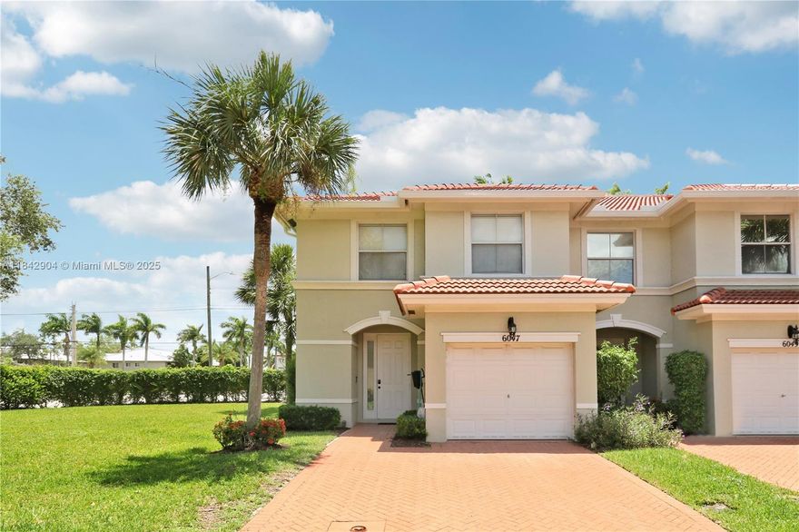 PRICE REDUCTION! MOTIVATED LANDLORD! Beautifully Unfurnished or Furnished and inviting 3BR/2.5BA end-unit townhome in the gated community of Woodbine! Features include an open kitchen with counter seating, spacious bedrooms upstairs, large closets, enclosed porch with built-in bar, and a 1-car garage. Enjoy resort-style amenities: manned gate, pool, spa, gym, playground, sports courts, and scenic sidewalks. Minutes to PBI, Singer Island beaches, downtown WPB, dining, and next to the VA Hospital. Pets considered case-by-case. Your perfect next home awaits!