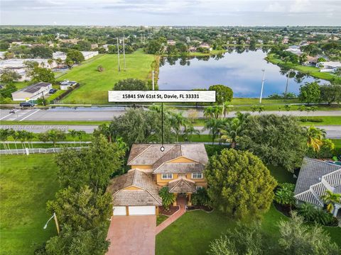 A home in Davie