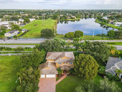 A home in Davie