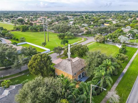 A home in Davie