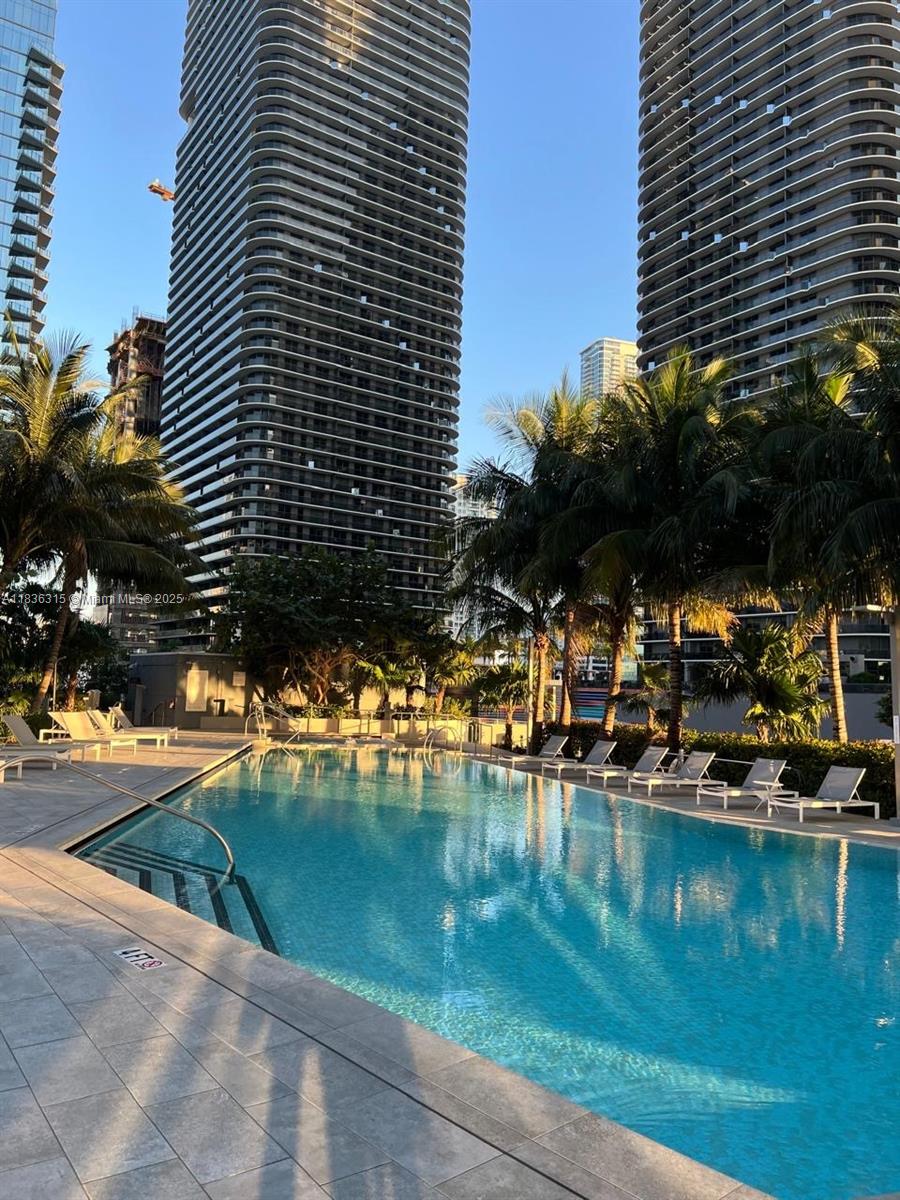 LIVE+WORK+PLAY at Brickell City Centre’s RISE. Spacious 1 bed / 1.5 bath with 10-ft ceilings, marble floors, modern kitchen with quartz countertops, Italian cabinetry, and wine cooler. Located on the 27th floor with southwest city views and partial Bay views. Includes one assigned self-parking space. Tenant occupied – limited showings until November 1.