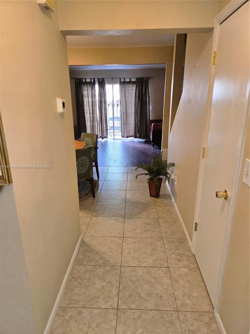 Turnkey furnished and ready for immediate occupancy! This charming 2-bedroom, 2.5-bath townhome in the heart of Fort Myers offers comfortable living in a quiet, centrally located community. The spacious layout includes a bright living and dining area, functional kitchen with ample cabinetry, and a convenient half-bath on the first floor. Upstairs, both bedrooms feature private en-suite bathrooms—perfect for guests or roommates. Enjoy fresh air from your private screened lanai, and take advantage of assigned parking just outside your door. Located minutes from shopping, restaurants, and major roadways. A practical and inviting rental opportunity in a sought-after location.